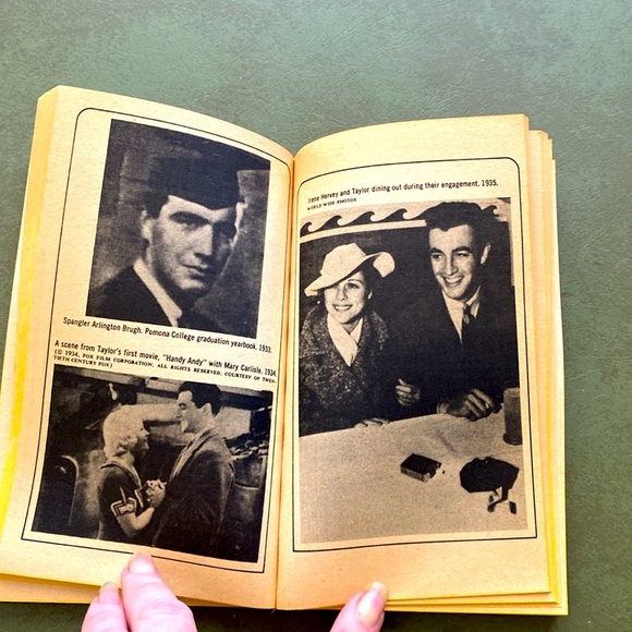 ROBERT TAYLOR biography Jane Ellen Wayne Vintage Paperback EUC - Picture 7 of 7